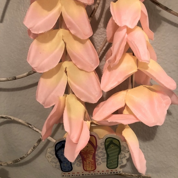 🌸🩴🌸🎶🌸Authentic Kenny Chesney Flip Flop Summer Concert Tour 2007 Flower Lei - Picture 4 of 4